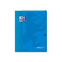 Cahier Polypro - 24 X 32 Cm - Easybook - Oxford - 96 Pages Grands Carreaux - Bleu