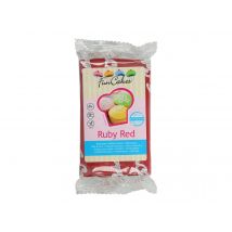Pâte À Sucre Funcakes - Rouge Foncé - 250 G - Funcakes