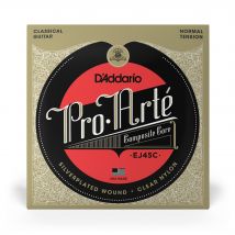 D'Addario Pro-arte Ej45c - Cordes Composites Pour Guitare Classique - .0280 - .044