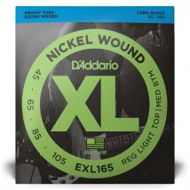 D'Addario Exl165 Custom Light - Cordes En Nickel Pour Basse - .045 - .105