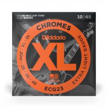 D'Addario Ecg23 - Cordes À Filet Plat Pour Guitare Électrique D'Addario