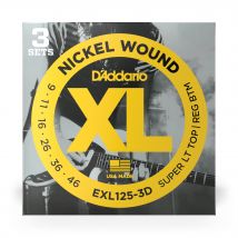 Pack De 3 Jeux Exl 125 - D'Addario