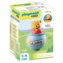 Playmobil 1.2.3 - Winnie L'Ourson Et Culbuto Pot De Miel - 71318 - Playmobil 1.2.3 - Playmobil Junior
