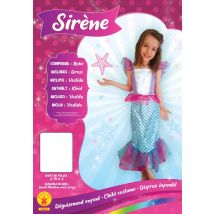 Déguisement - Entrée De Gamme - Sirène - 5-7 Ans - Rubie's