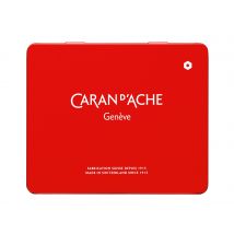 Boîte Métal 15 Pastels À La Cire Aquarellable Neocolor 2 - Caran D'Ache