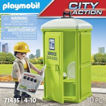 Playmobil - Toilettes Mobiles - 71435 - Playmobil City Action