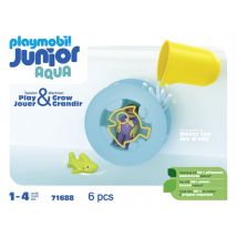 Playmobil Aqua - Roue Aquatique Avec Bébé Requin - 71688 - Playmobil Junior