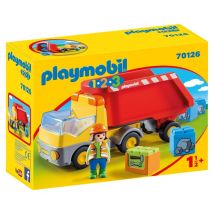 Playmobil 1.2.3 - Camion Benne - 70126 - Playmobil 1.2.3 - Playmobil 1 2 3