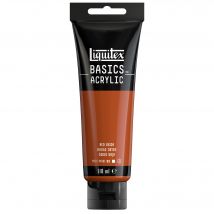 Tube 118 Ml De Peinture Acrylique Liquitex - Basics - Rouge De Mars