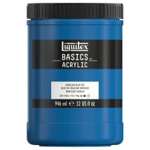 Acrylique Basics 946ml Bleu Céruléum - Liquitex
