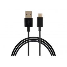 Câble Usb Noir - Type C - 1m - Cultura