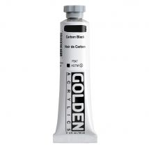 Golden Heavy Body Series 1 - Peinture - Acrylique - Noir Carbone - 59 Ml - Golden