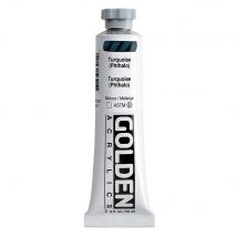 Golden Heavy Body Series 4 - Peinture - Acrylique - Turquoise Phthalo - 59 Ml - Golden