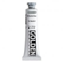 Golden Heavy Body Series 1 - Peinture - Acrylique - Gris Neutre 6 - 59 Ml - Golden