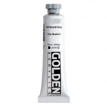 Golden Heavy Body Series 1 - Peinture - Acrylique - Gris Neutre 8 - 59 Ml - Golden