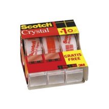 Ruban Scotch Crystal Caddy Pack 19 Mm X 7,5 M