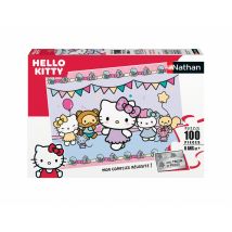 Nathan Puzzle 100 Pièces - Hello Kitty Et Ses Amis