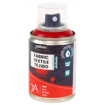 Aérosol 100 Ml Peinture Pébéo 7a Textile - Rouge
