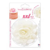 Décor Azymes Fleurs Blanches Xxl - Scrapcooking