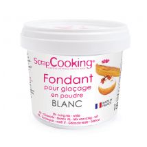 Fondant Pour Glaçage En Poudre Scrapcooking - Blanc - 150 G - Scrapcooking