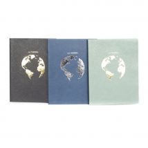 1 Carnet - 15 X 21 Cm - Celeste - Artisanet - 72 Pages - Coloris Assortis - Paper Colony