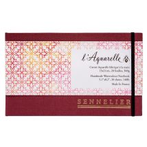 Carnet Aquarelle Sennelier - 13 X 21 Cm - 20 Feuilles