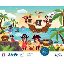 Puzzle 36 Pièces - Les Pirates - Calypto