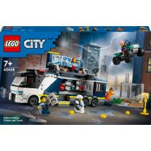 Lego 60418 - Le Laboratoire De Police Scientifique Mobile - Lego City - Lego