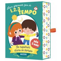 Mon Premier Jeu De 1, 2, 3 Tempo - Se Repérer Dans Le Temps - Auzou Editions