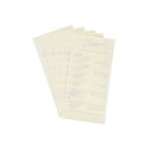 5 Feuilles D'Adhésif Double Face Permanent Créalia - 30 X 15 Cm