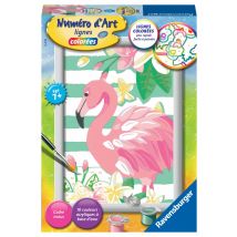 Numéro D'Art - Petit - Flamant Rose - Numéro d'Art