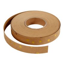 Bande De Tressage En Papier Kraft Noir Imitation Cuir - 9,5 Cm - Créativ Company