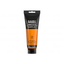 Tube 250 Ml De Peinture Acrylique Liquitex - Basics - Orange De Cadmium Imitation