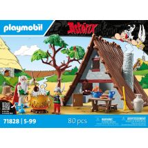 Playmobil - Astérix : Hutte D'Astérix Avec Panoramix - 71828 - Astérix