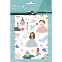 6 Planches Stickers - Dreamy - Princesses - Maildor
