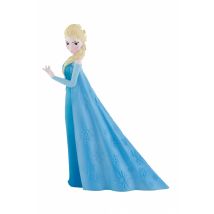 Figurine La Reine Des Neiges Disney - Elsa Robe Bleue - 10 Cm - Bully