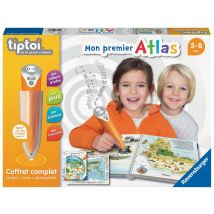 Tiptoi - Coffret Complet Lecteur Interactif + Livre Atlas - Tiptoi