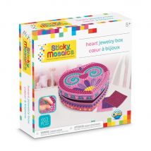 Sticky Mosaics Boîte À Bijoux En Forme De Coeur - Orb Factory