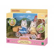 Les Frères Et Sœurs Husky Et Leur Tandem - Sylvanian Families - 5637