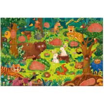 Puzzle 42 Pièces - Detective Forêt - Mideer
