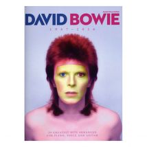 David Bowie : 1947-2016 - 20 Greatest Hits - Piano, Chant Et Guitare