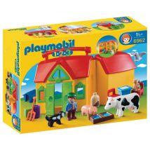 Ferme Transportable Avec Animaux - Playmobil - Playmobil 1.2.3 - 6962 - Playmobil Junior