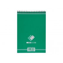 Bloc-notes À Spirales - Format A5 14.8 X 21 Cm - Sténo - Oxford - 180 Pages Unies - Vert - Hamelin