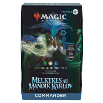 Magic: The Gathering - Meurtres Au Manoir Karlov Deck Commander Peche Aux Indices - Wizards of the Coast