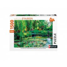 Puzzle Jardins Giverny - 1500 Pièces - Nathan