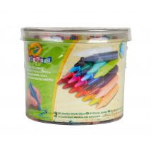 24 Mini Crayons À La Cire - Crayola