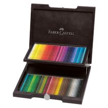 Coffret 72 Crayons De Couleur - Faber-castell - Couleurs Assorties - Polychromos - Faber Castell