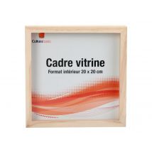 Cadre Vitrine - 20x20 Cm - Créalia