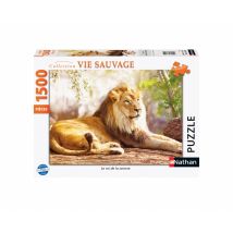 Puzzle Le Roi De La Savane - 1500 Pièces - Nathan
