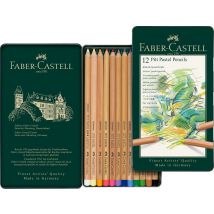Boite 12 Crayons Pastel Pitt - Faber Castell